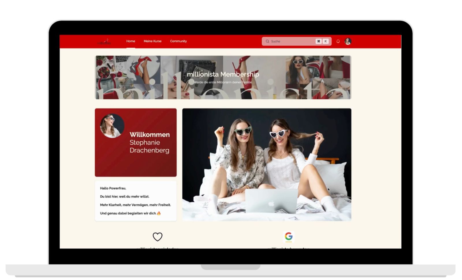 millionista Membership Platform